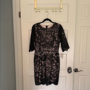 NWT Katherine Black Lace Dress by Weston Wear in Medium (Orig. List Price $220)